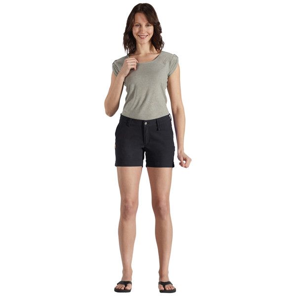 【FJALLRAVEN 】Abisko Stretch Short 小狐狸輕量彈性短褲 女版