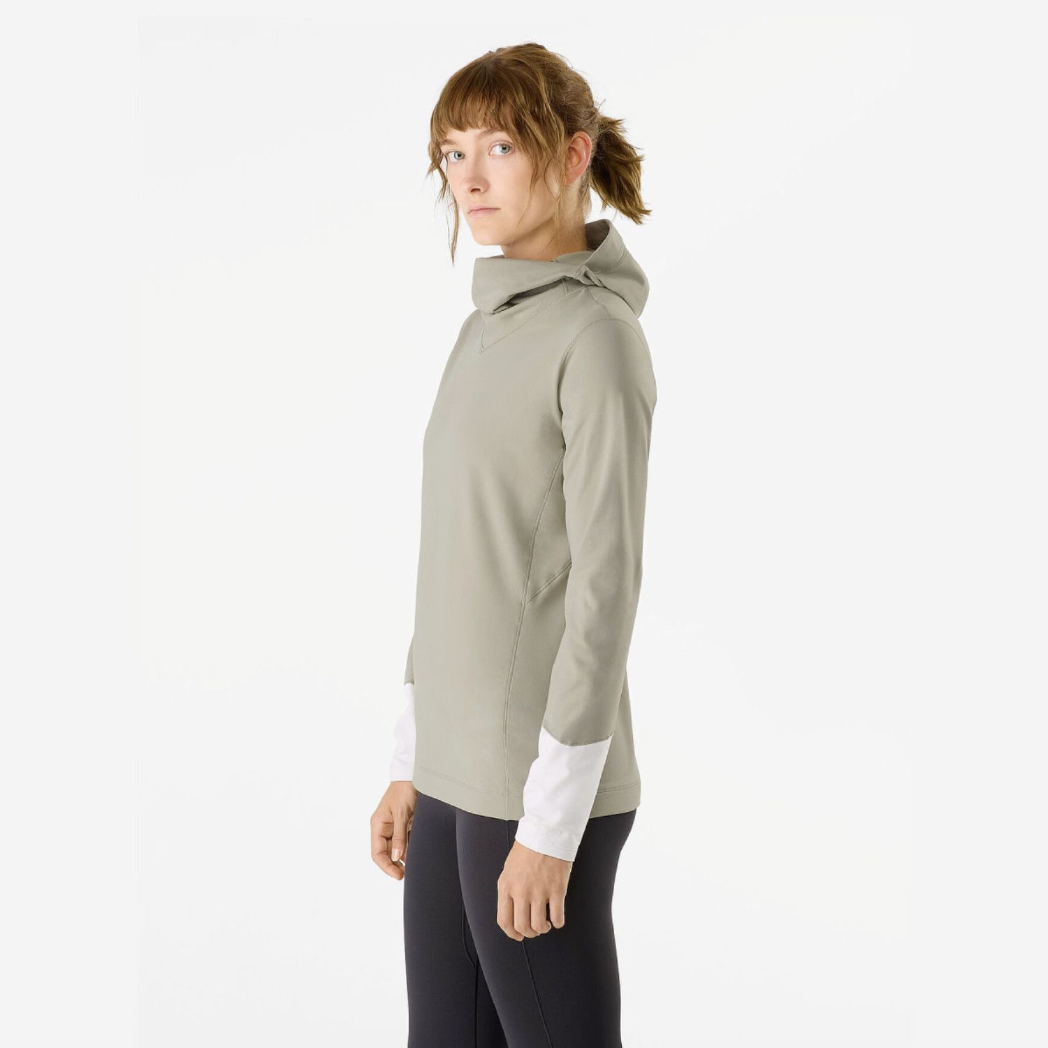 【ARCTERYX】 Rho LT Hoody 始祖鳥短刷毛彈性連帽底層衣 女款