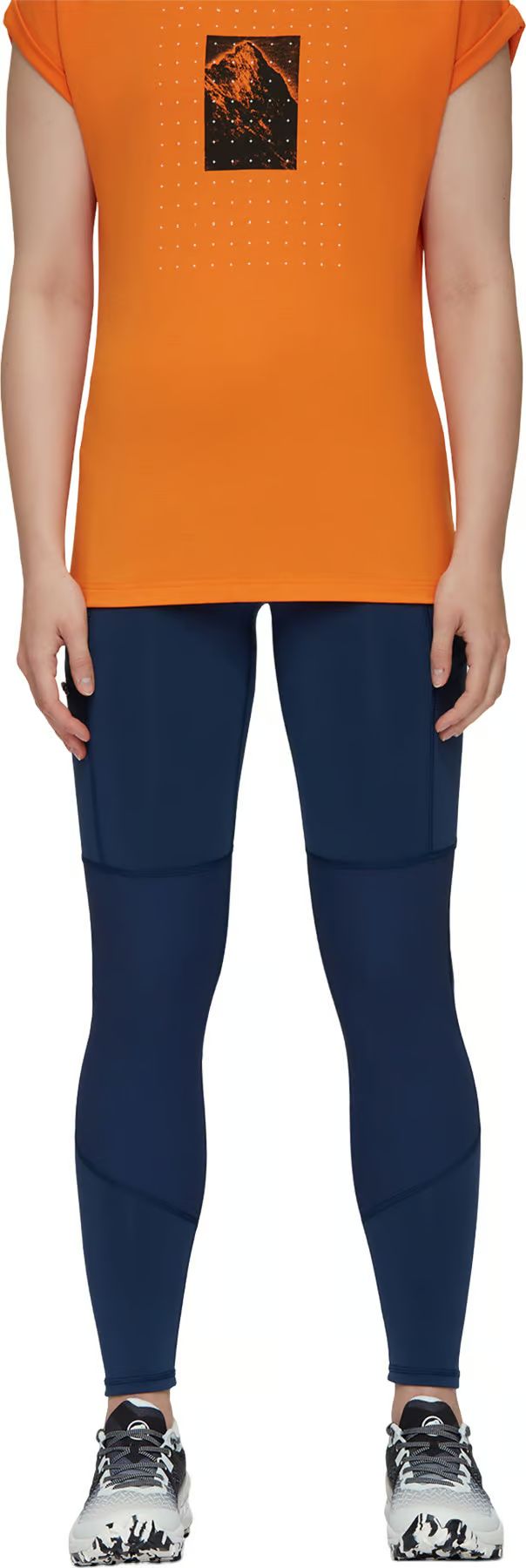 【MAMMUT】 Zinal Hybrid Tights 長毛象耐磨防撥水高彈性緊身褲 女款