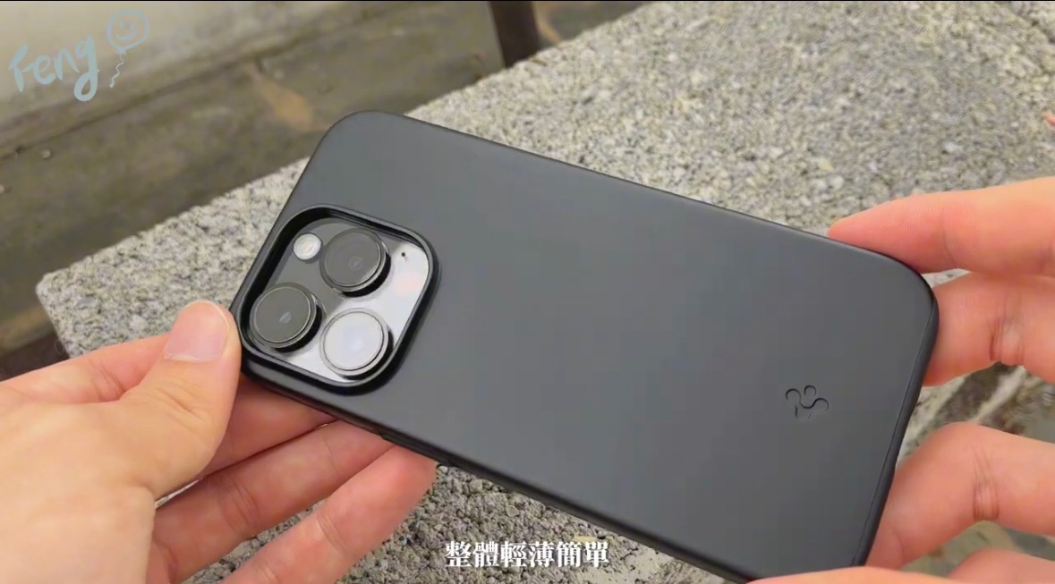 S pigen iPhone 14 Pro （6.1吋） Thin Fit-防摔保護殼（黑）