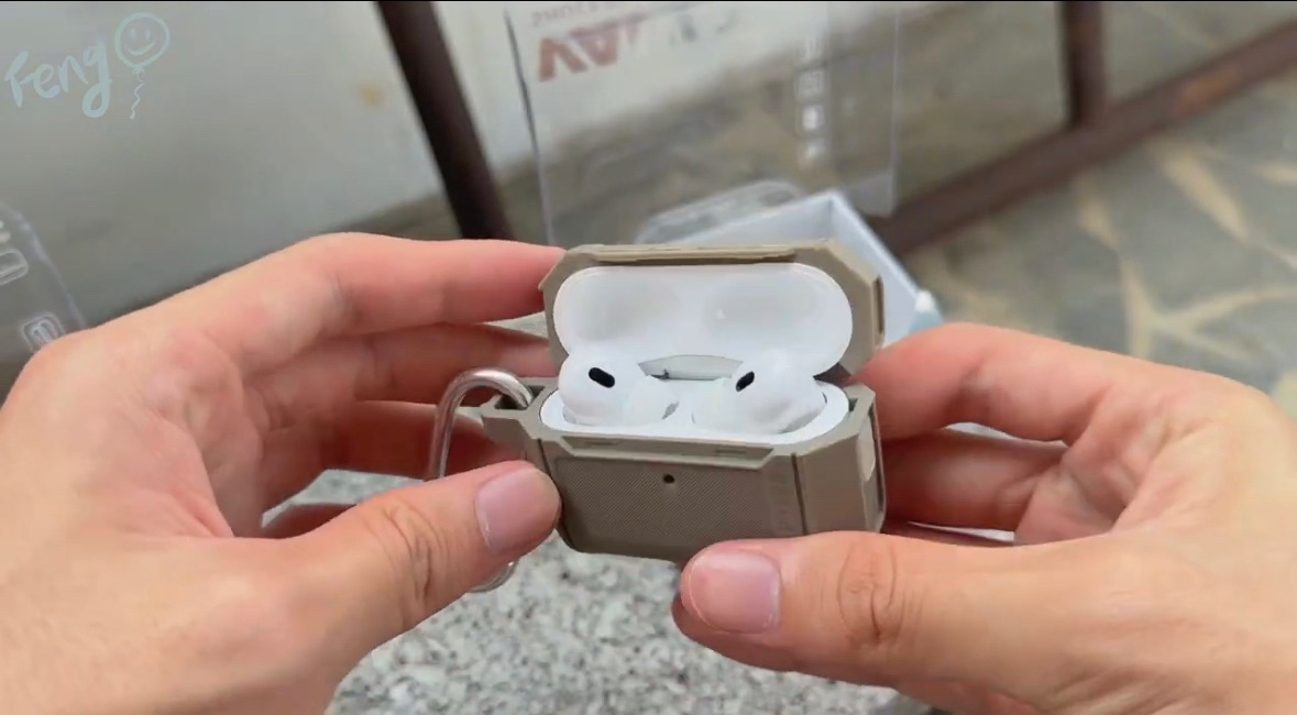 JTLEGEND Airpods Pro 2 Vault 防摔保護殼（卡其）
