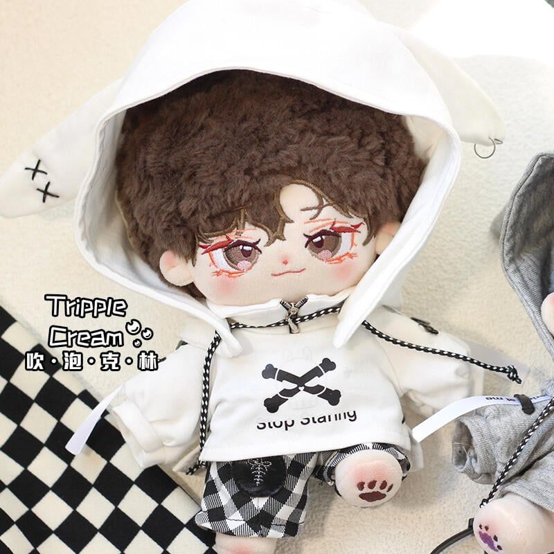 【全新】20CM非你勿視 兔子衛衣（白）三點