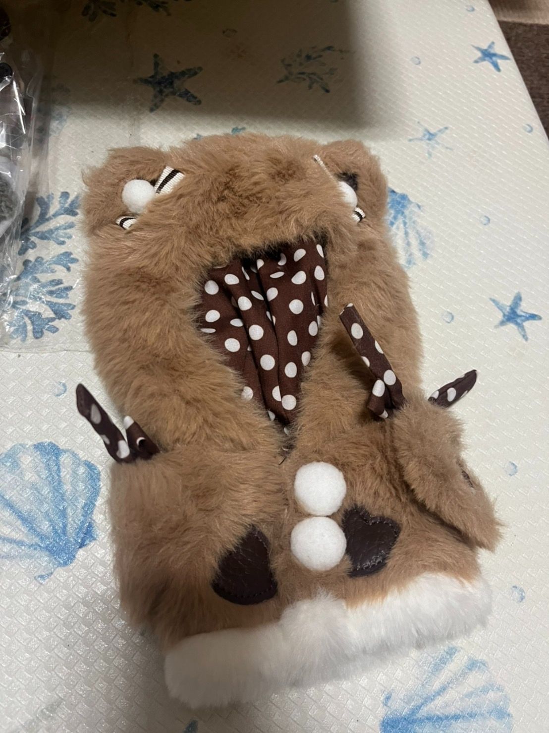 【9成新】20cm小熊皮