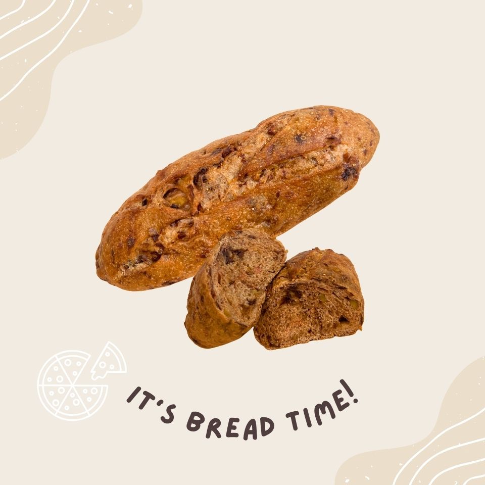 杉林玫瑰核桃歐包