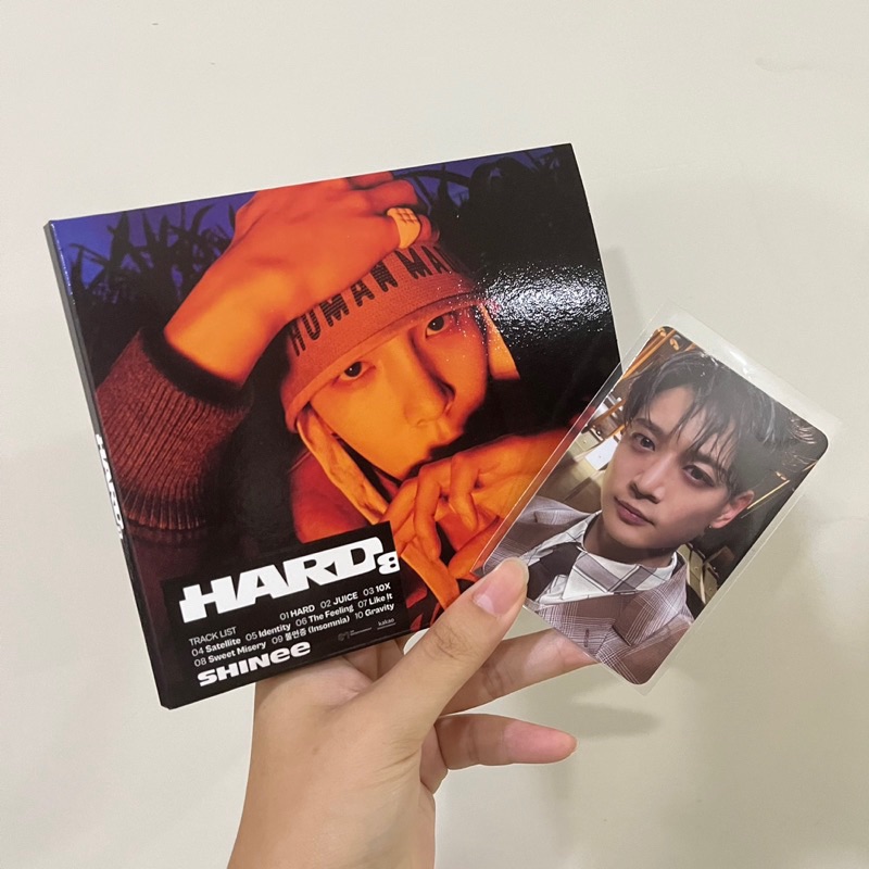 KEY版SHINee專輯 HARD 珉豪小卡