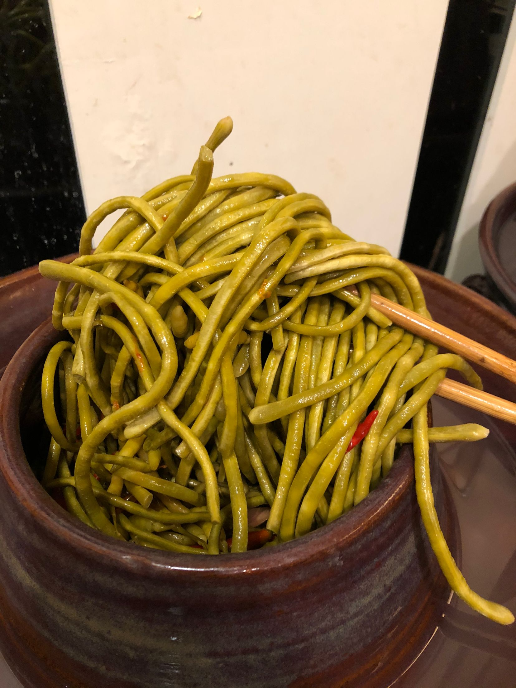 四川土陶泡菜酸豆角