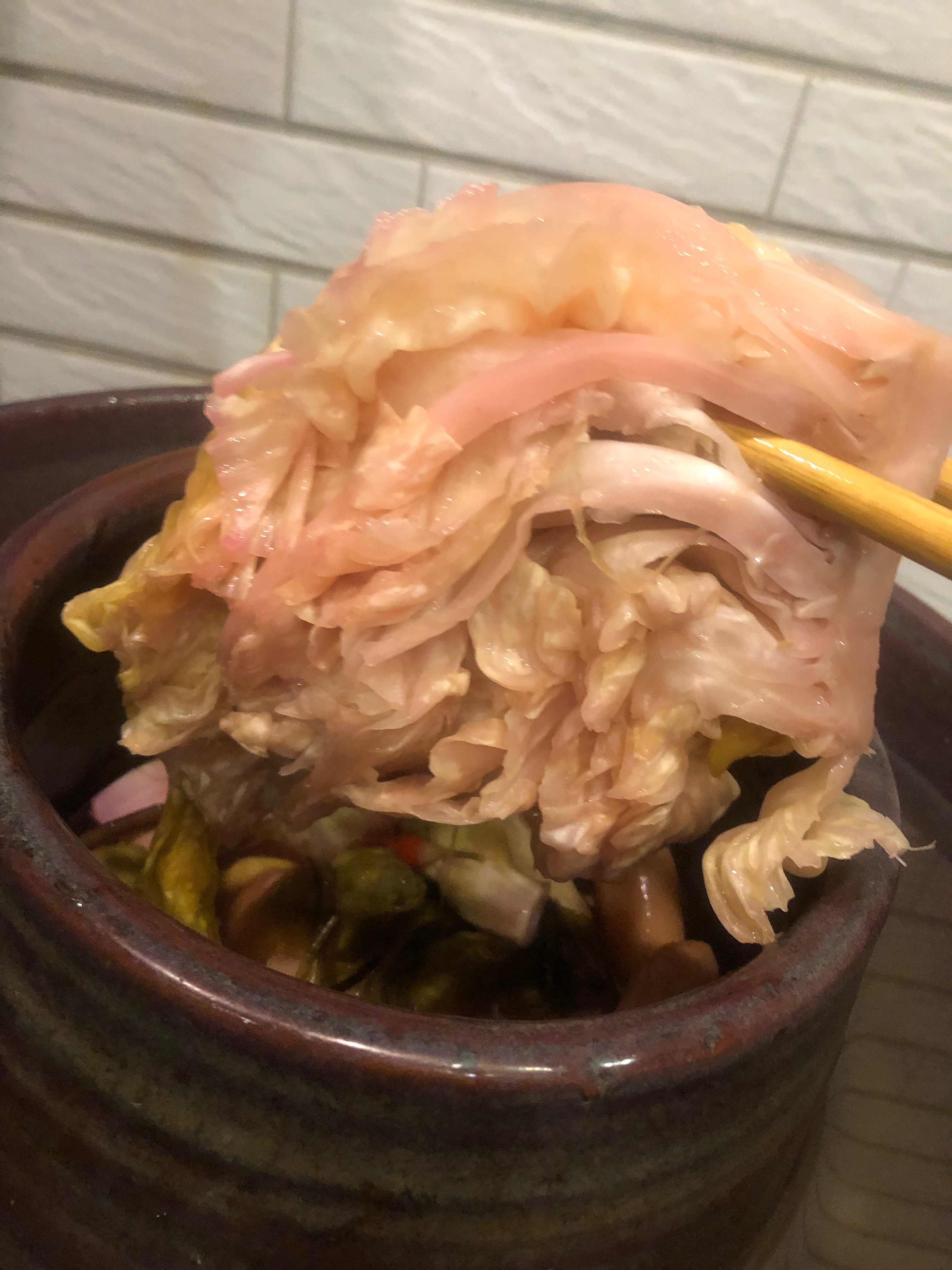 四川泡菜：跳水高丽菜