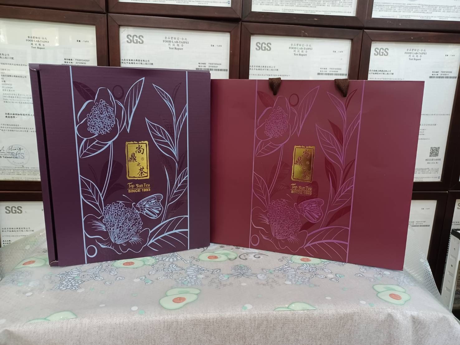 【享。好韻禮盒】合歡山傳奇爆漿茶包禮盒　每包茶上皆有SGS檢測報告