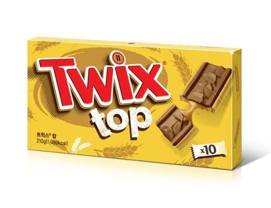 Twix 巧克力餅乾，21g x10片