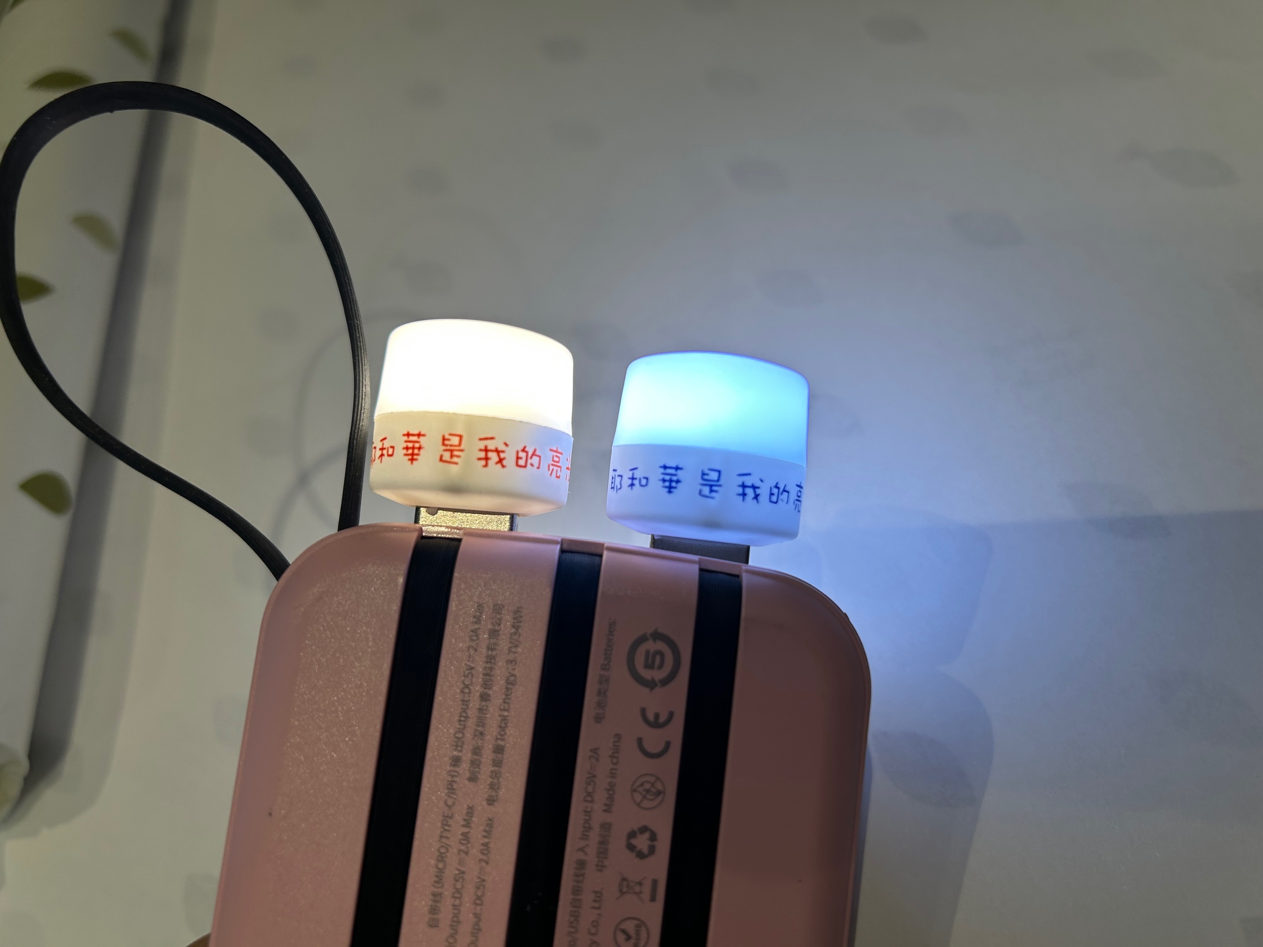 耶和華是我的亮光 LED/USB便攜式小夜燈