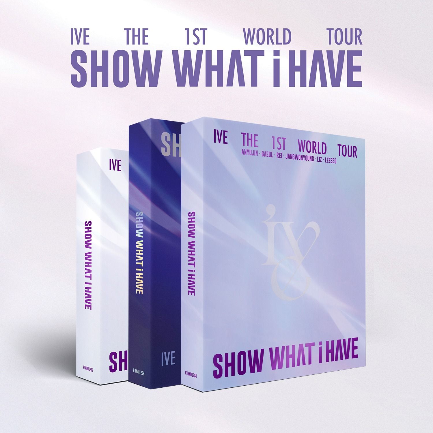 [#拆售] IVE THE 1ST WORLD TOUR ＜SHOW WHAT I HAVE＞ 影音寫真組