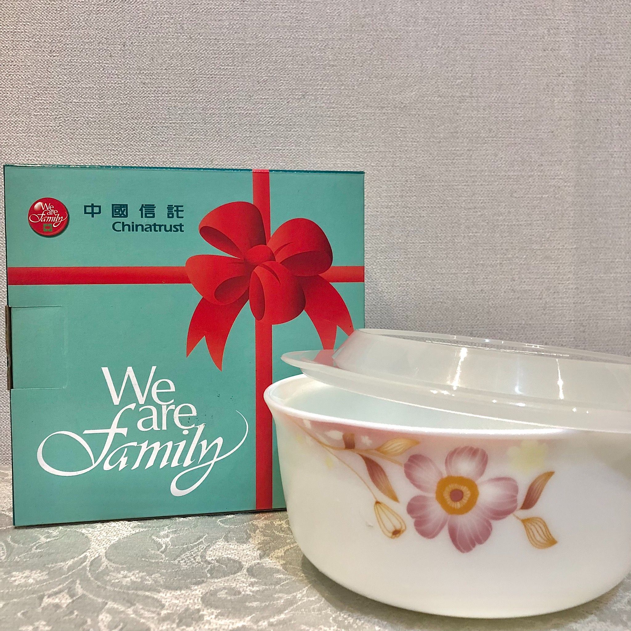 陶瓷湯麵碗 中信金股東會贈品