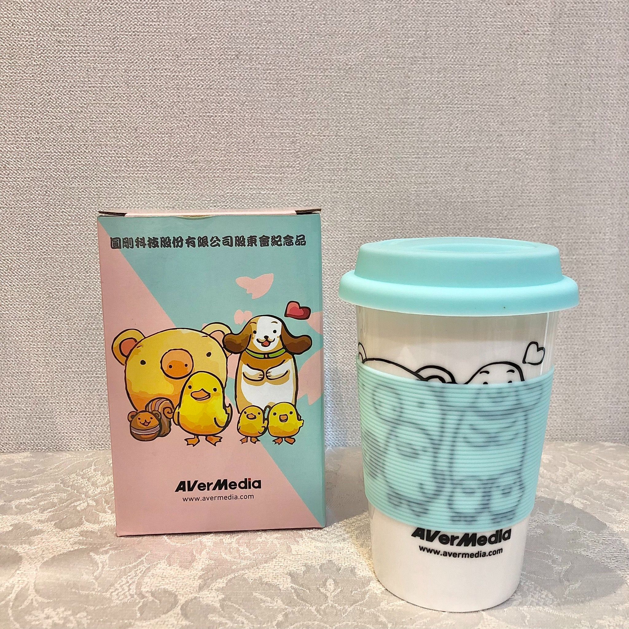 咖啡環保杯400ML 圓剛科技股東會紀念品