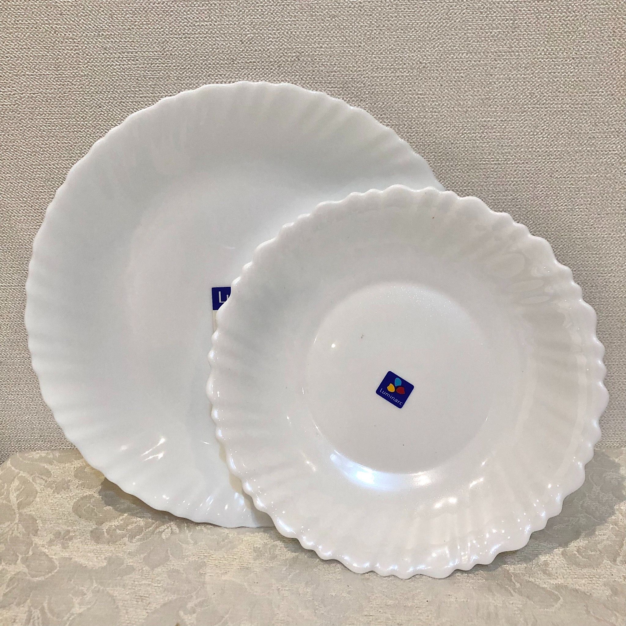 法國樂美雅luminarc 餐盤兩入組 股東會紀念品