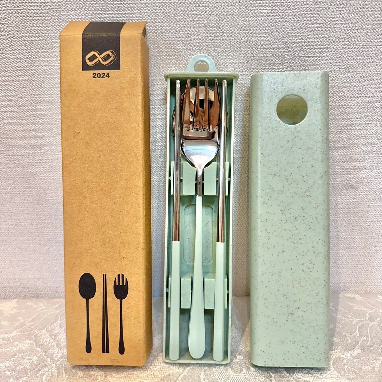 台泥 Yu Living信歐傢居 環保餐具組 股東會紀念品