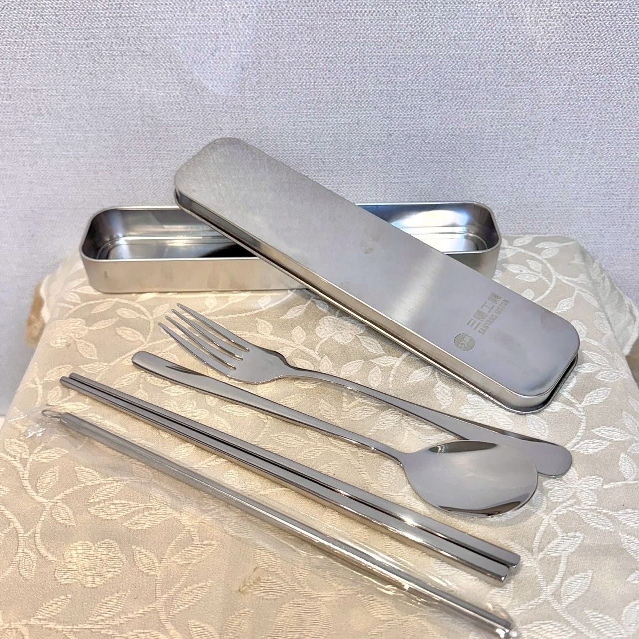 三陽工業 304不銹鋼餐具組 股東會紀念品