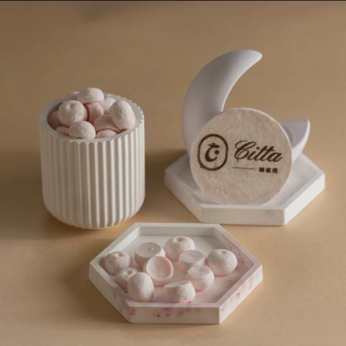 【Citta綵氛苑】綵燭 100g 香氛蠟燭 蠟燭粒 融蠟燈可用 造型蠟燭 擴香擺件 四種香調 生日禮物 交換禮物