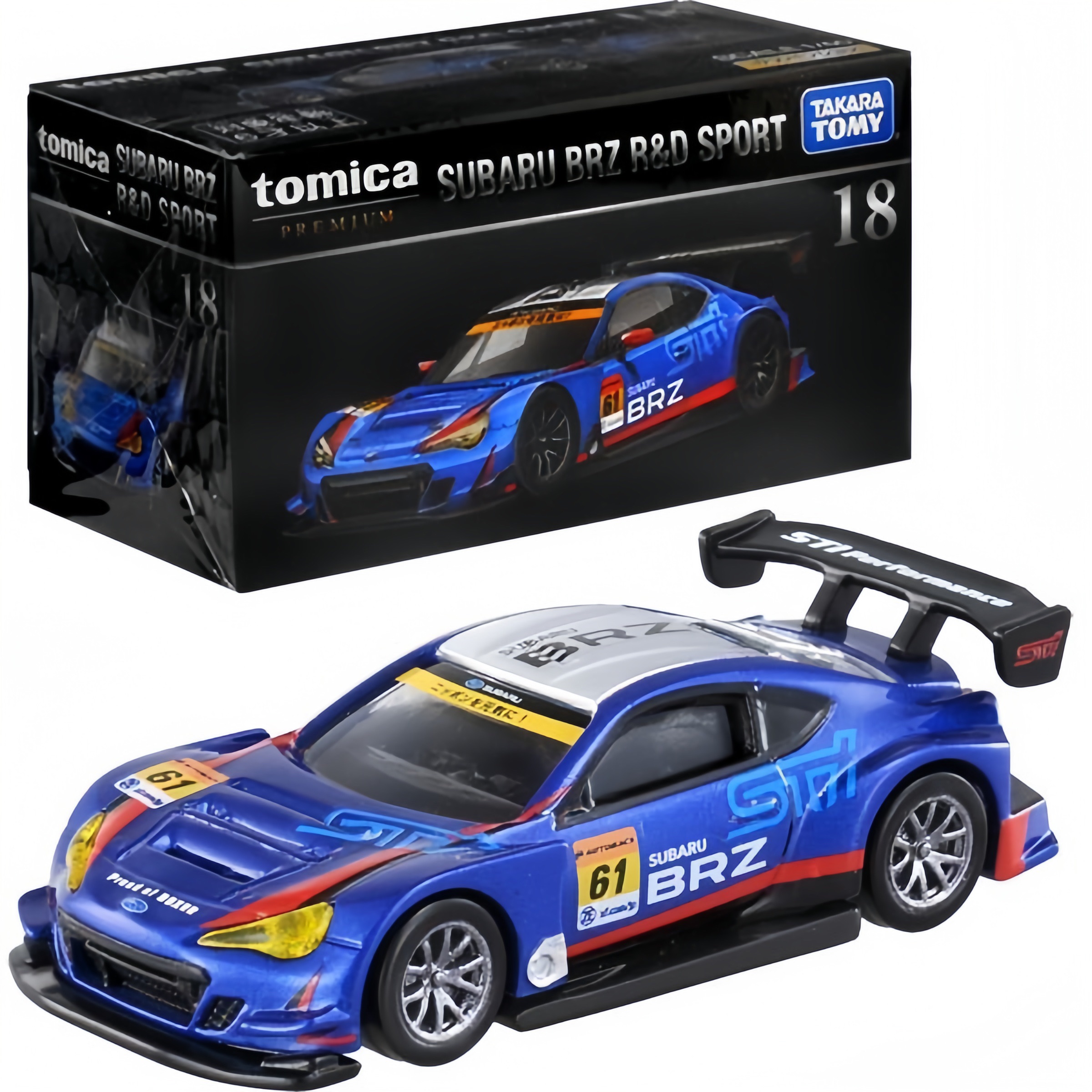 Tomica 黑盒 速霸陸 BRZ