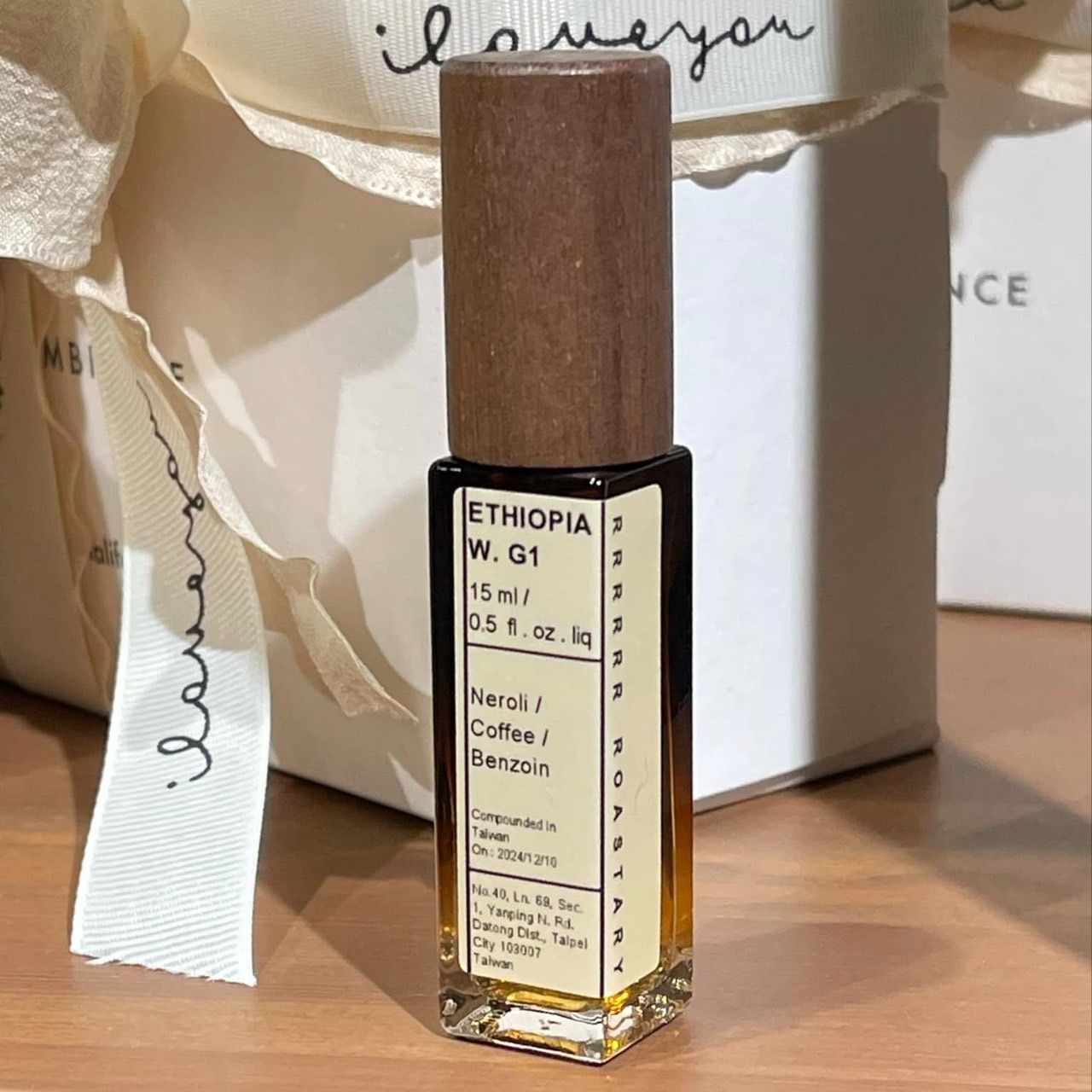 Ethiopia Guji W. Perfume 咖啡香水｜2025 巴拿馬Geisha即將推出