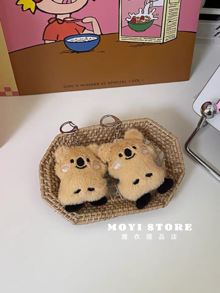 （台灣現貨❤24H內秒發） ins迷你可愛考拉毛絨公仔吊飾鑰匙圈