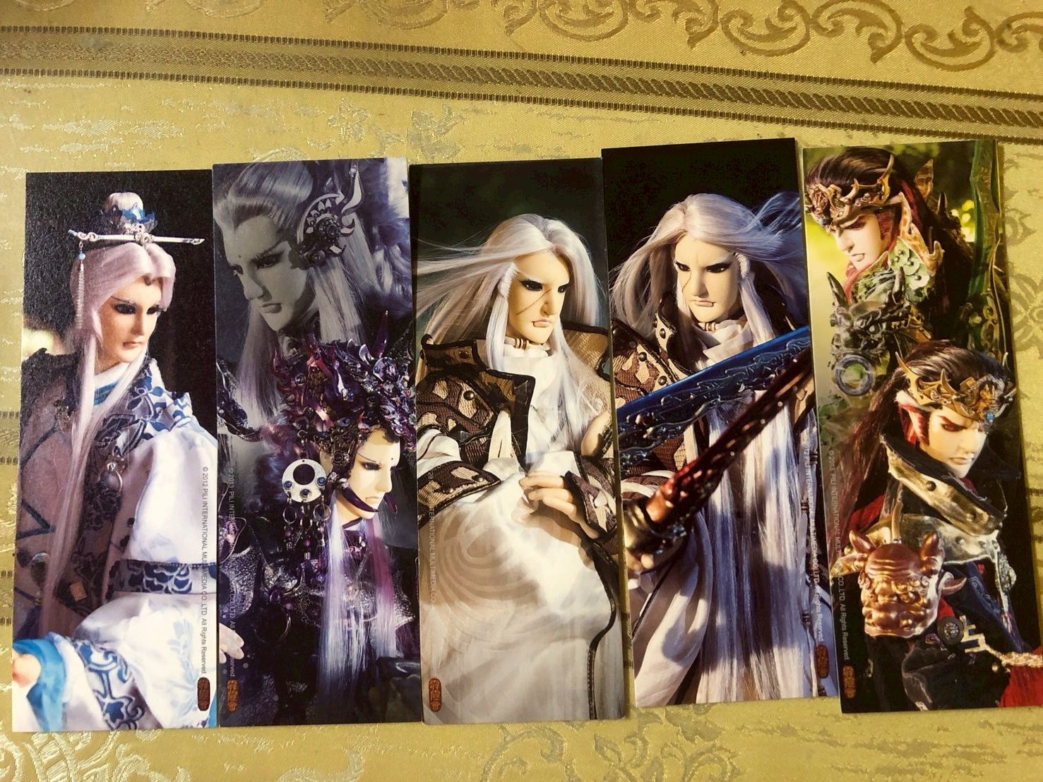 霹靂會 書籤卡 素還真/戰甲素/太武釵1/太武釵2/刀無極