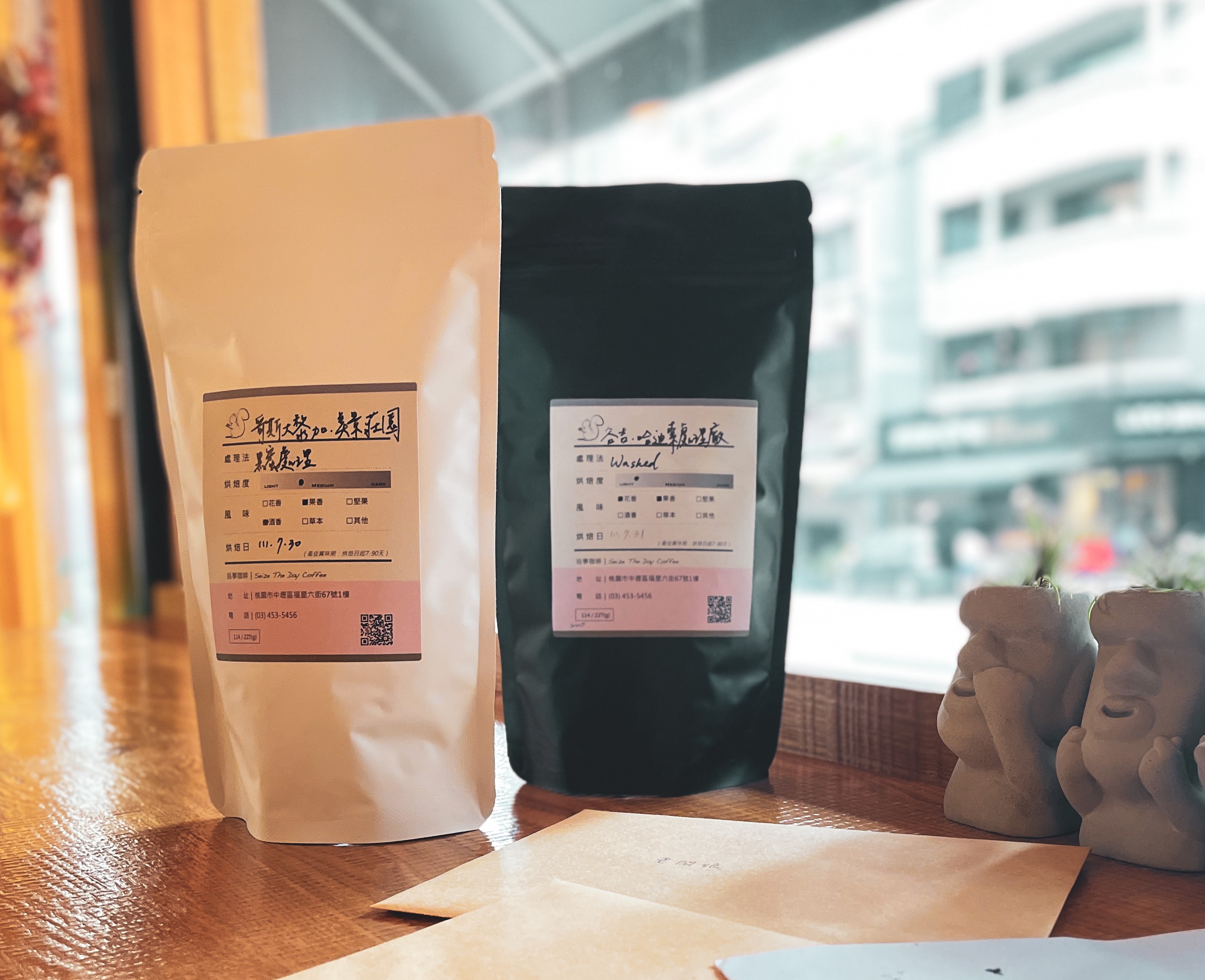 0.25lb咖啡豆（114g）*點進圖片看風味描述