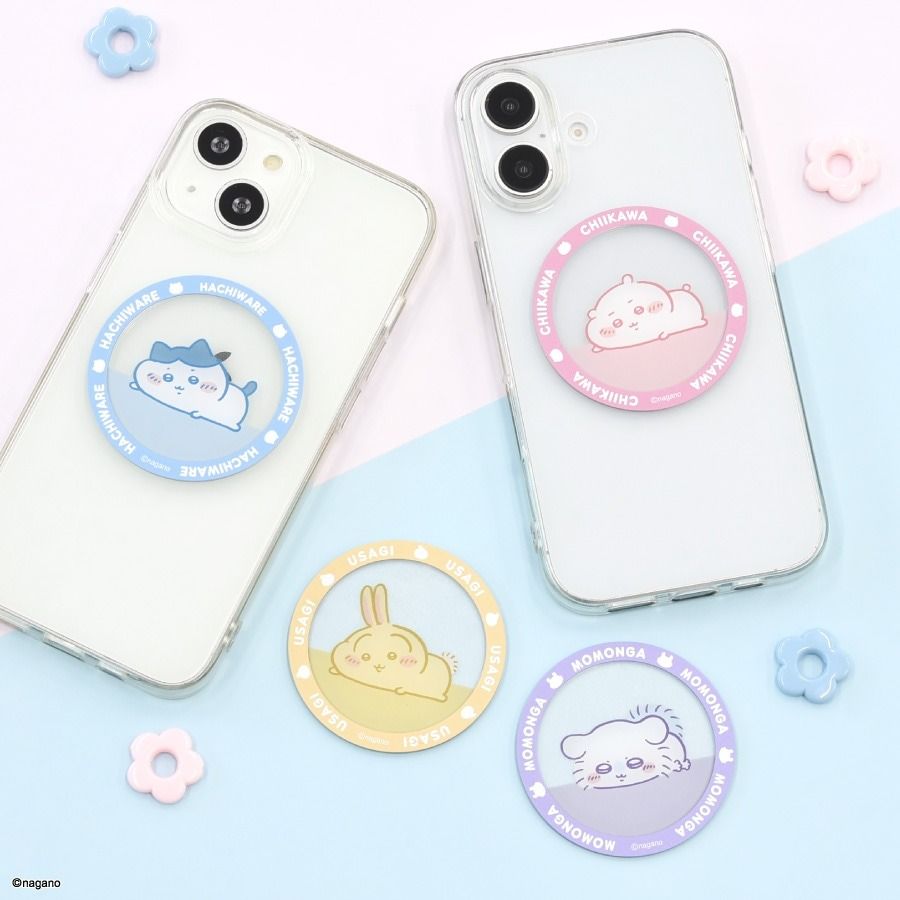 【吉伊卡哇】MagSafe對應金屬貼紙：