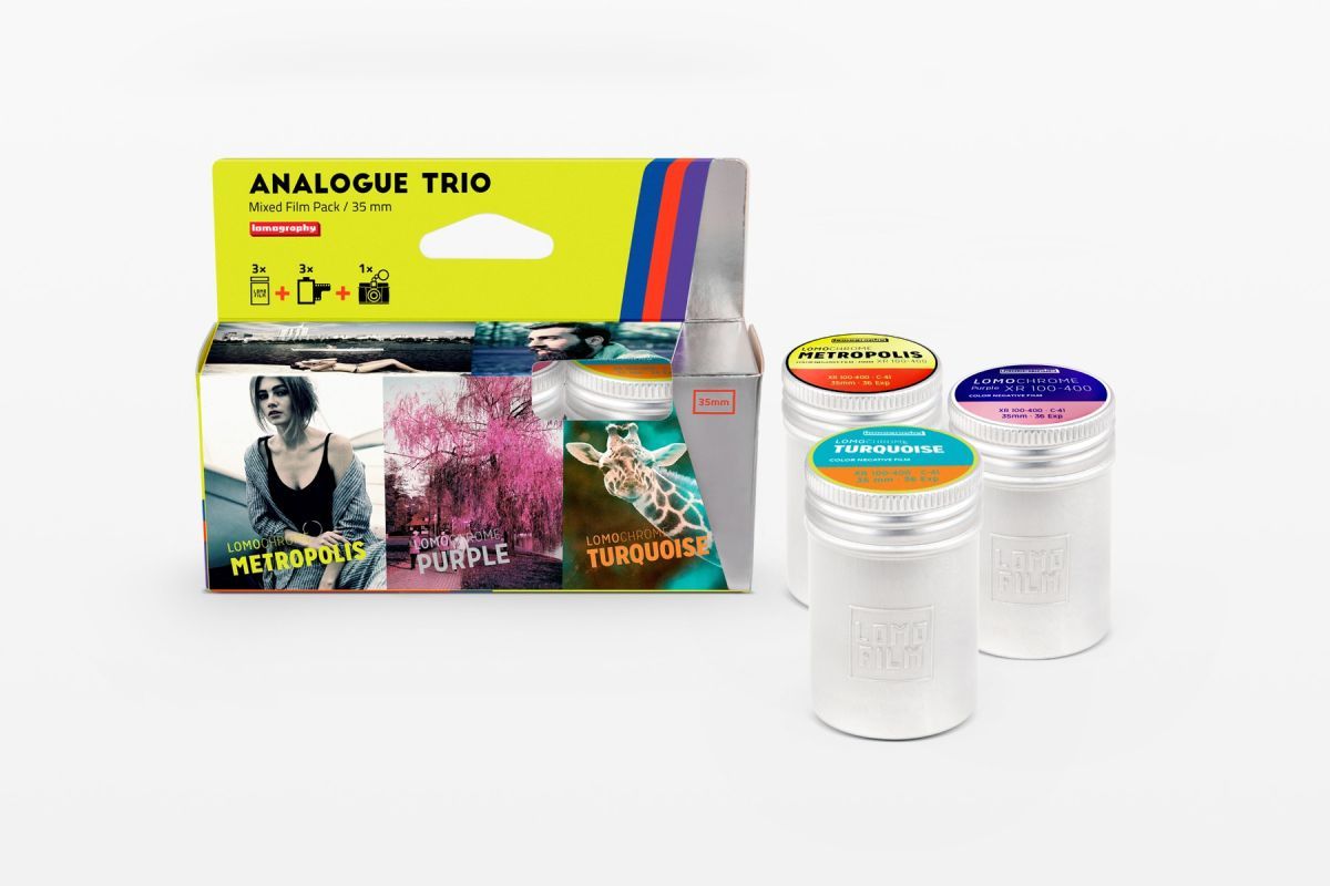 Analogue Trio 35mm 底片三重奏套組連金屬底片罐