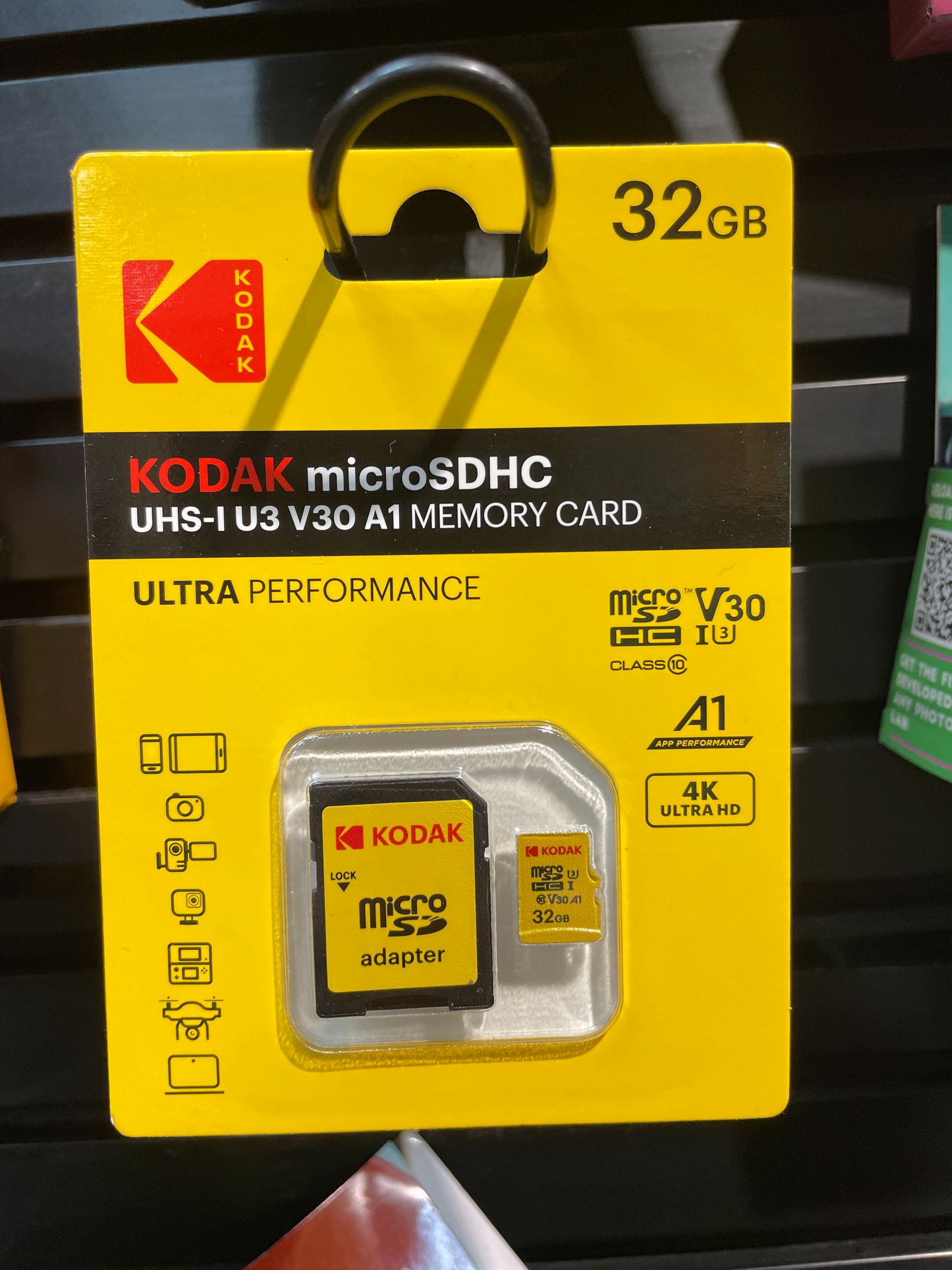 KODAK 32GB microSDXC 原廠記憶卡
