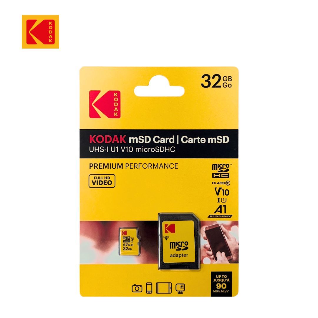 KODAK 32GB microSDXC 原廠記憶卡