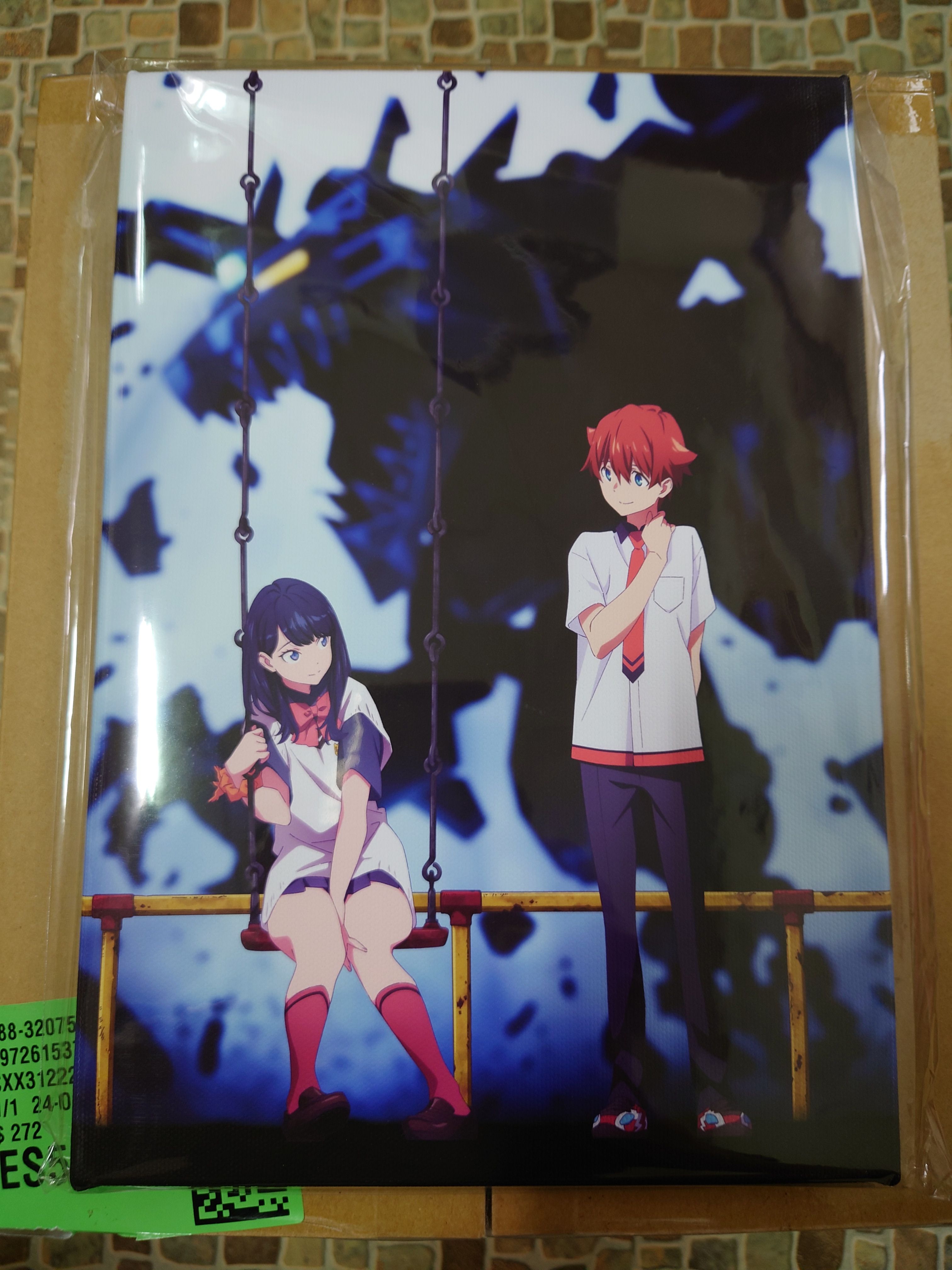 HobbyJAPAN 劇場版 gridman universe  預告視覺圖 帆布畫
