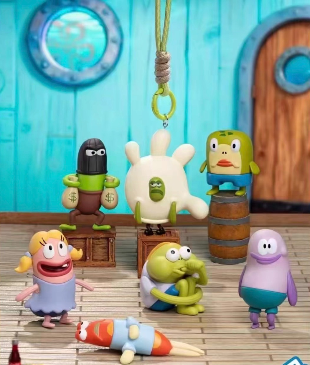 【現貨+預購】正版授權路人魚吊飾盲盒