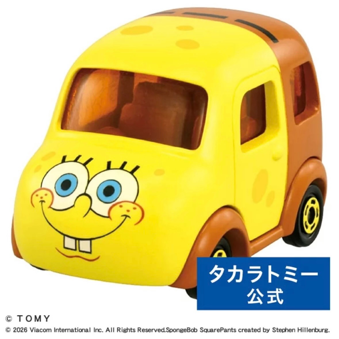 【預購】正版授權海綿寶寶TOMICA小汽車