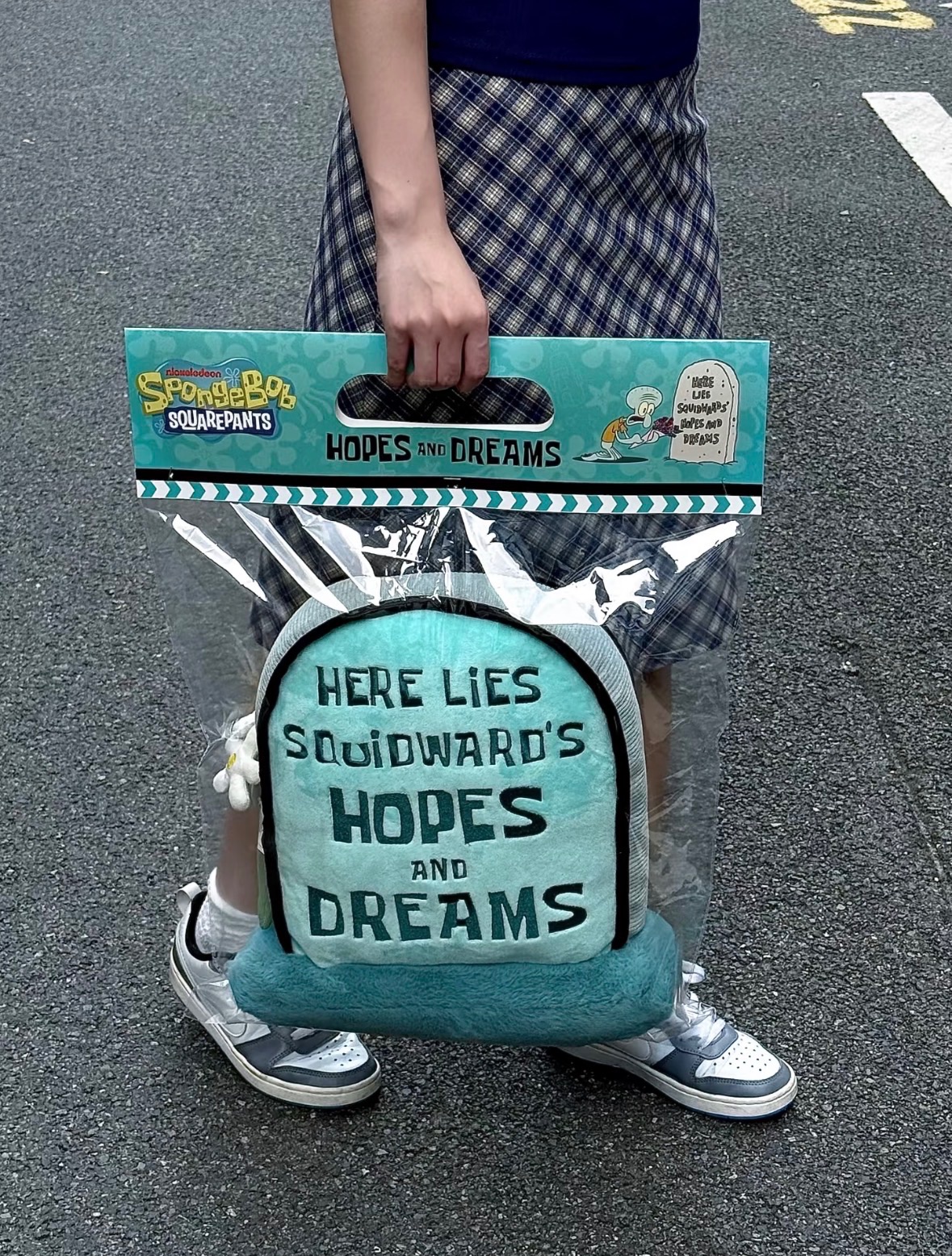 【預購】正版授權章魚哥夢想墳墓抱枕（預計6月出貨）