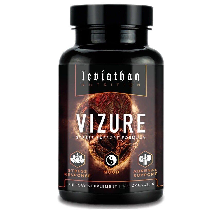 VIZURE 壓力緩解支持膠囊 Leviathan Nutrition 助眠 放鬆 減壓 壓力 適應原