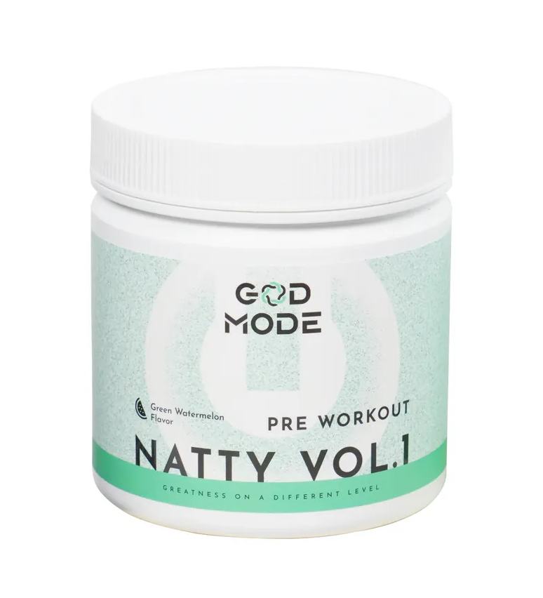 Natty Vol.1 訓前 PRE WORKOUT能量補給飲-小綠西瓜風味  GOD MODE