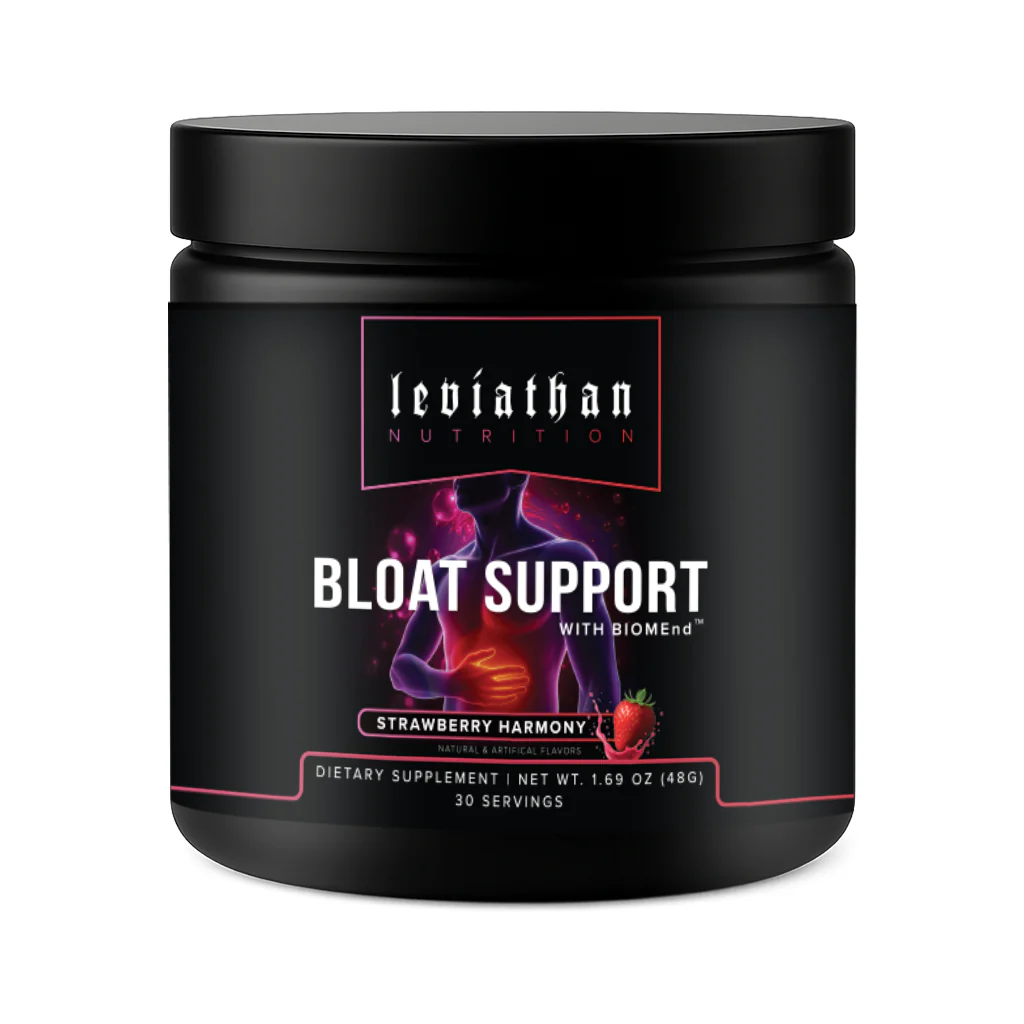 Bloat Support 脹氣支持散 Leviathan Nutrition 腹脹 腹瀉 胃脹 拉肚子 草莓口味