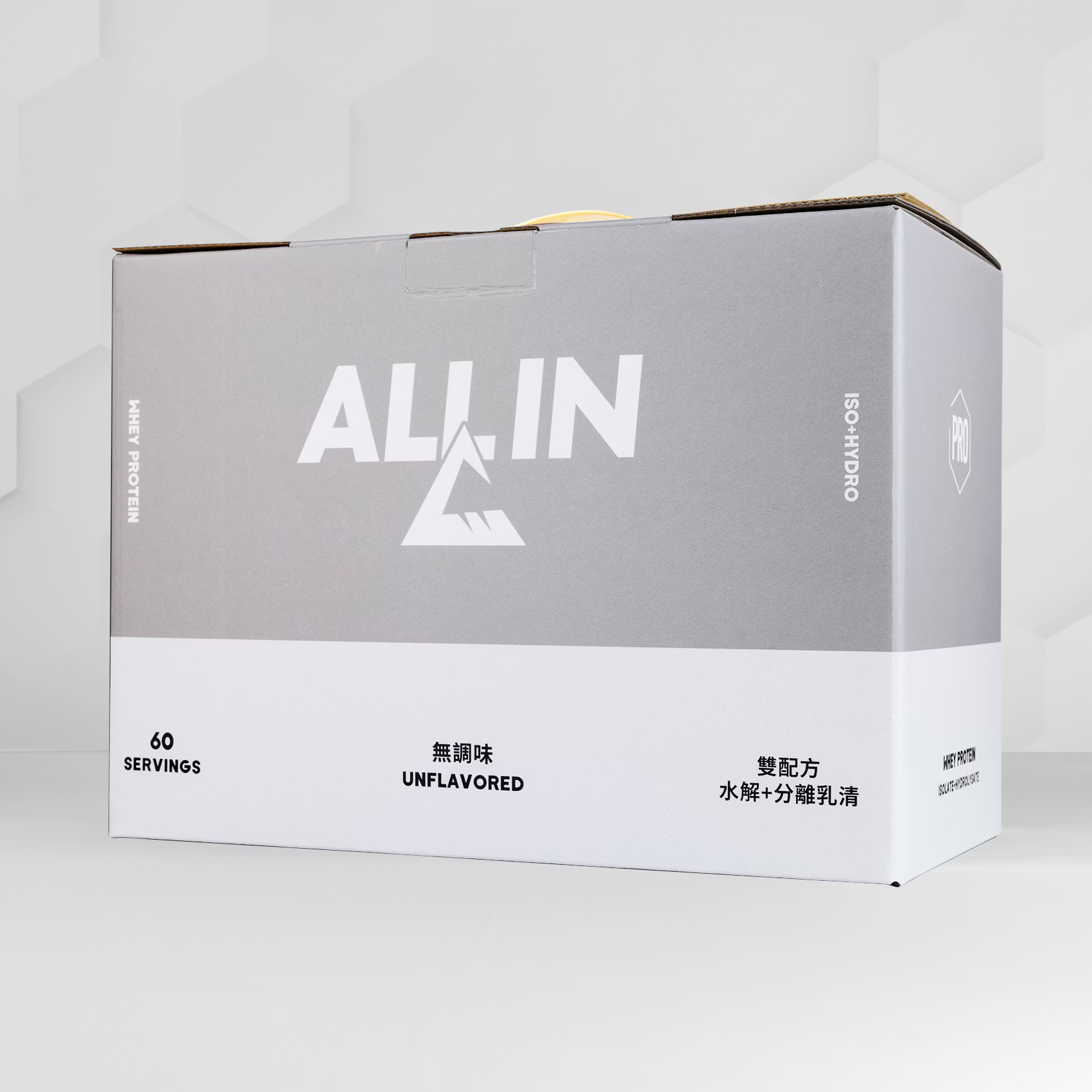 ALL IN PRO雙效乳清蛋白（分離+水解） ~ 無調味原味分離乳清