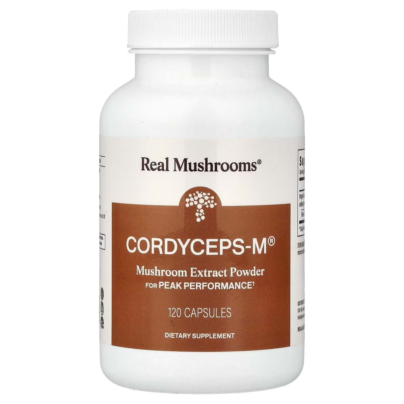 Cordyceps-M 真蘑菇冬蟲夏草膠囊 無添加物 Real Mushrooms 天然有機 蛹蟲草 蟲草素
