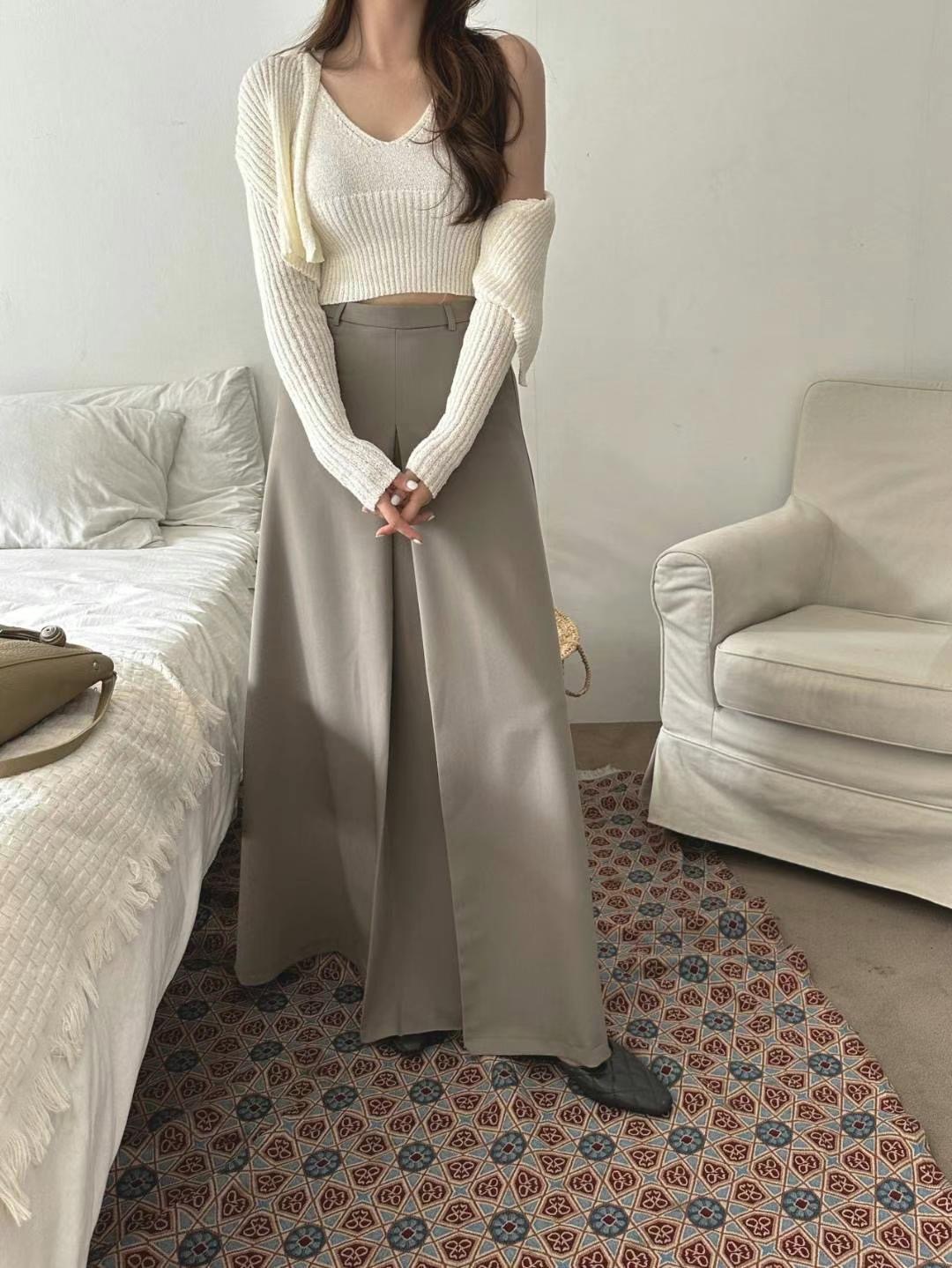 秋冬款兩件式針織上衣