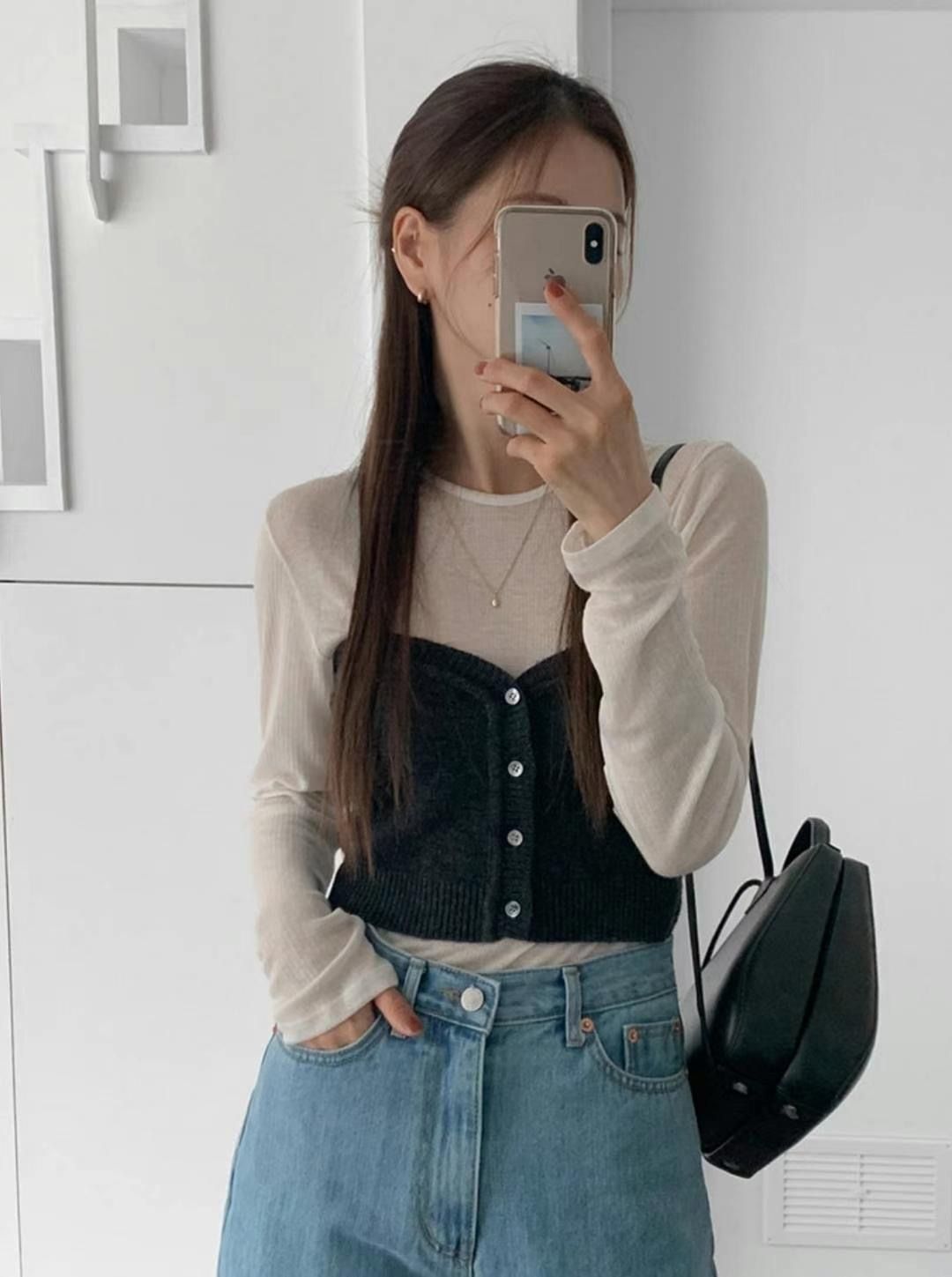 外搭式針織背心