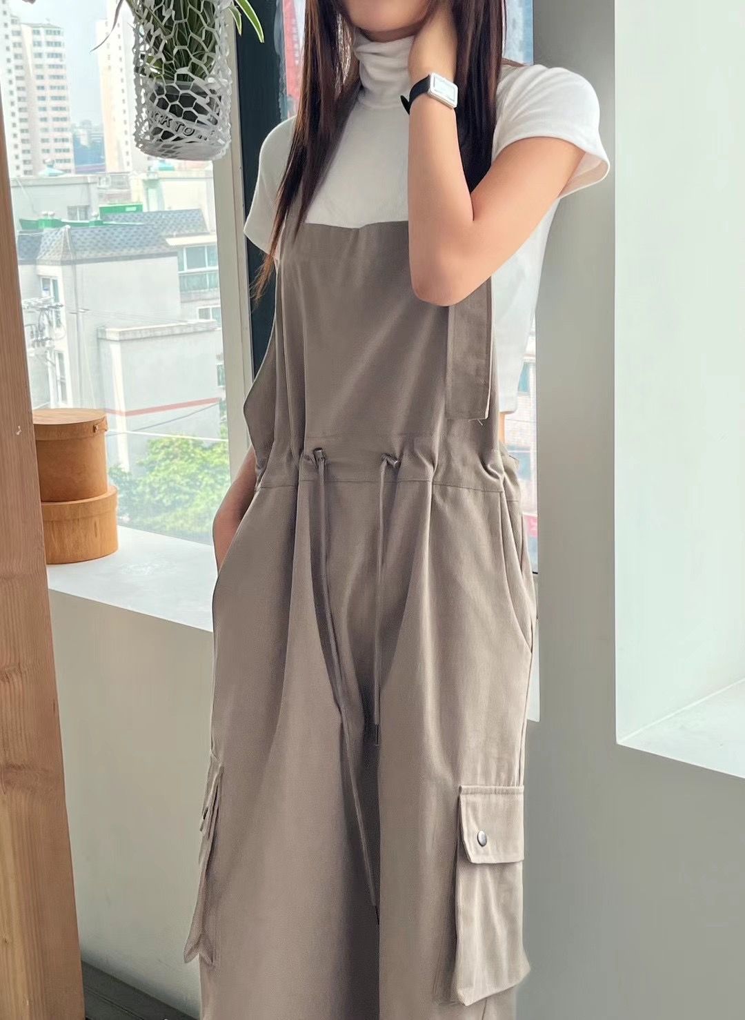 可愛女孩吊帶裙--預購款