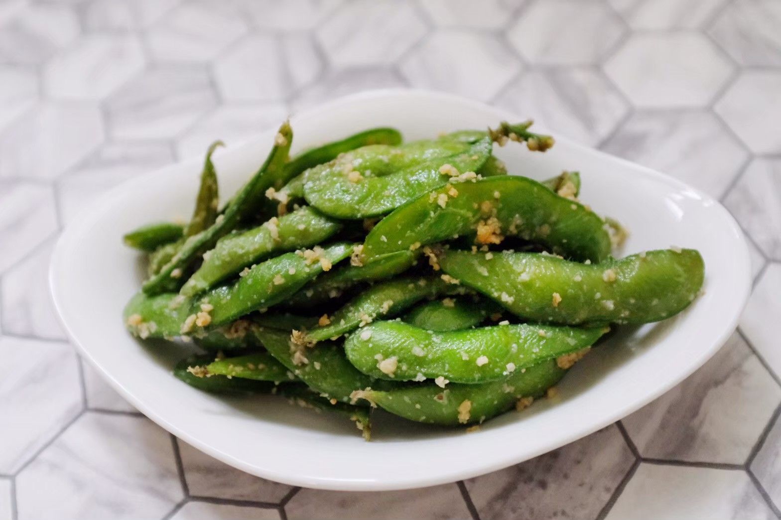 蒜香毛豆莢 200克±10%