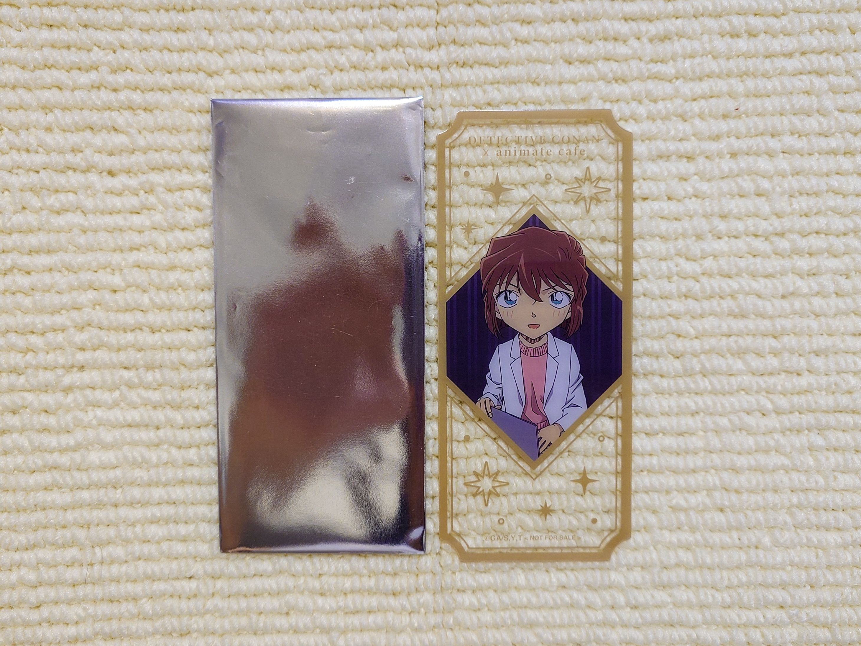 「名偵探柯南 × animate cafe」2024 票券風透卡-立繪-灰原哀
