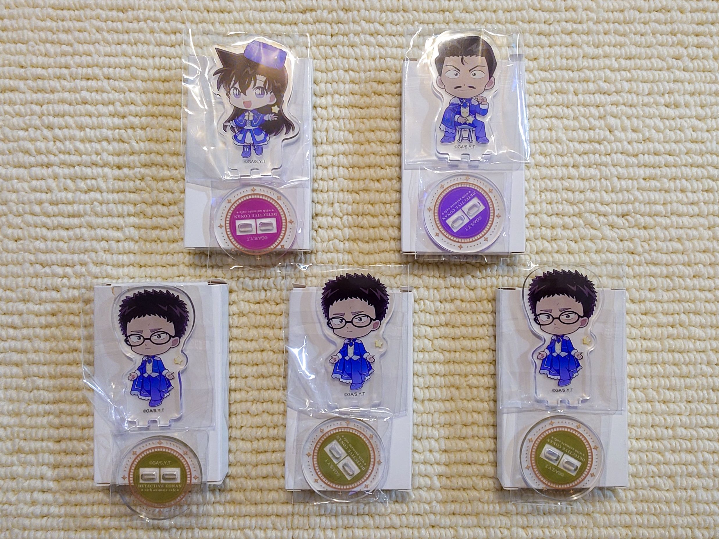 「名偵探柯南 × animate cafe」2025 壓克力立牌