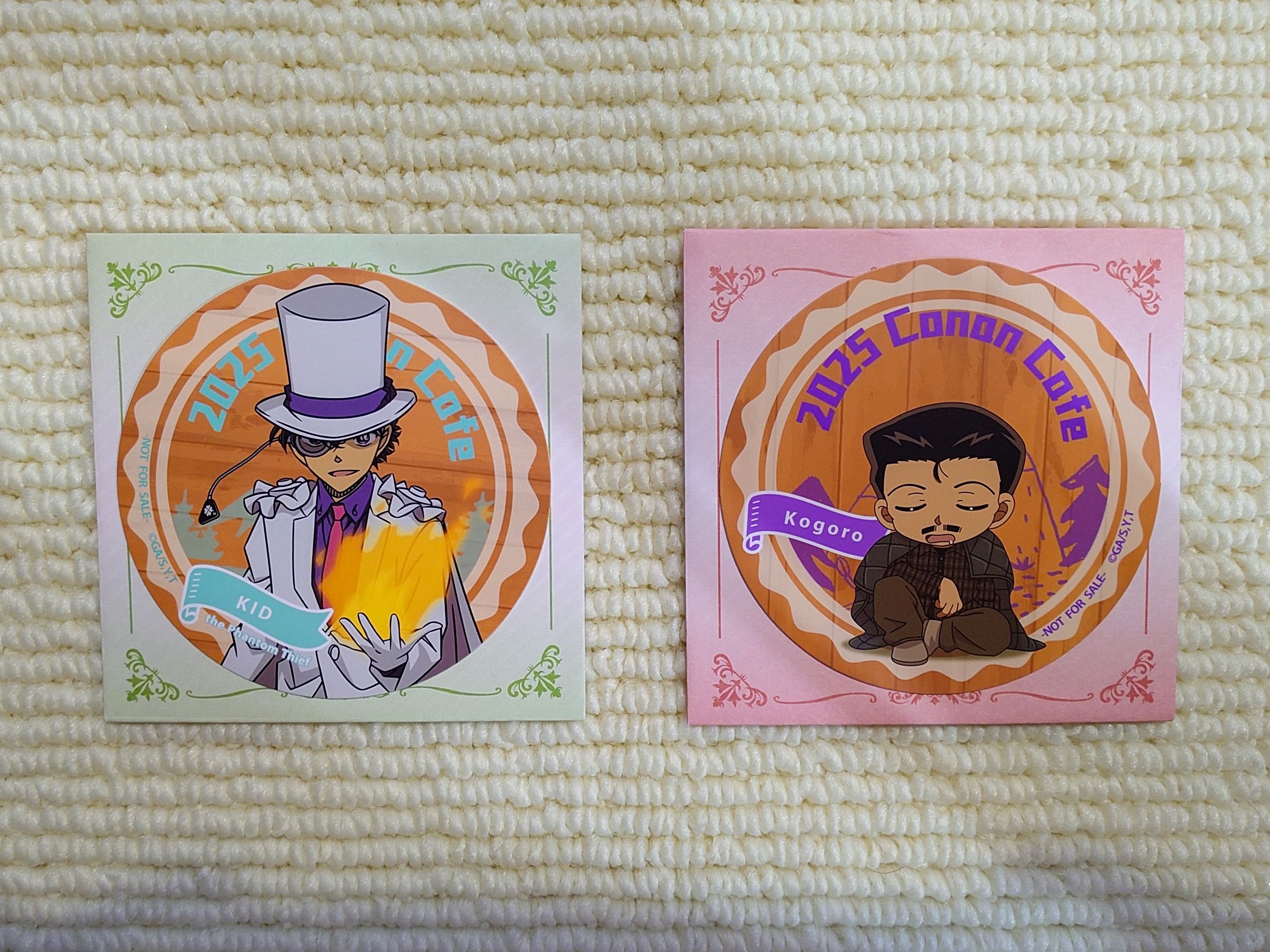 MyAnime Café『TAIWAN CONAN CAFE 2025』 杯墊