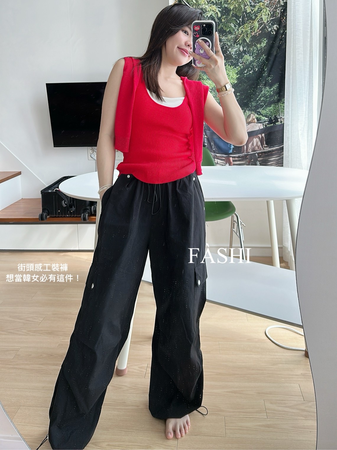 預購｜0613 復古感街頭工裝褲