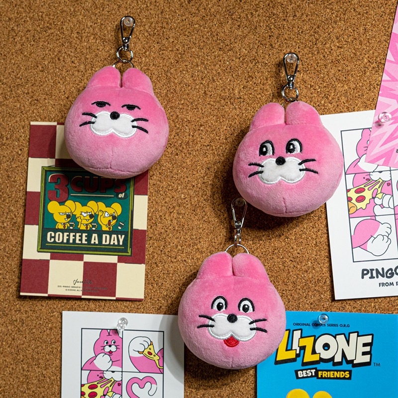 韓國🇰🇷代購 預購 🧸 zizone pingo玩偶吊飾 3個表情 |