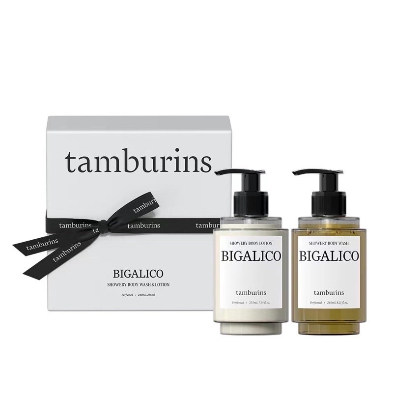 💗Jennie推薦💗🇰🇷Tamburins 時雨系列沐浴乳＆身體乳 禮盒組