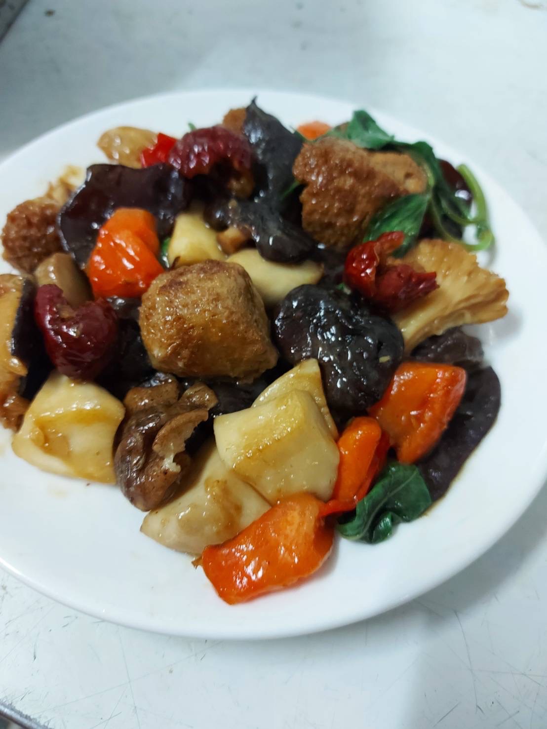 素食三杯猴頭菇